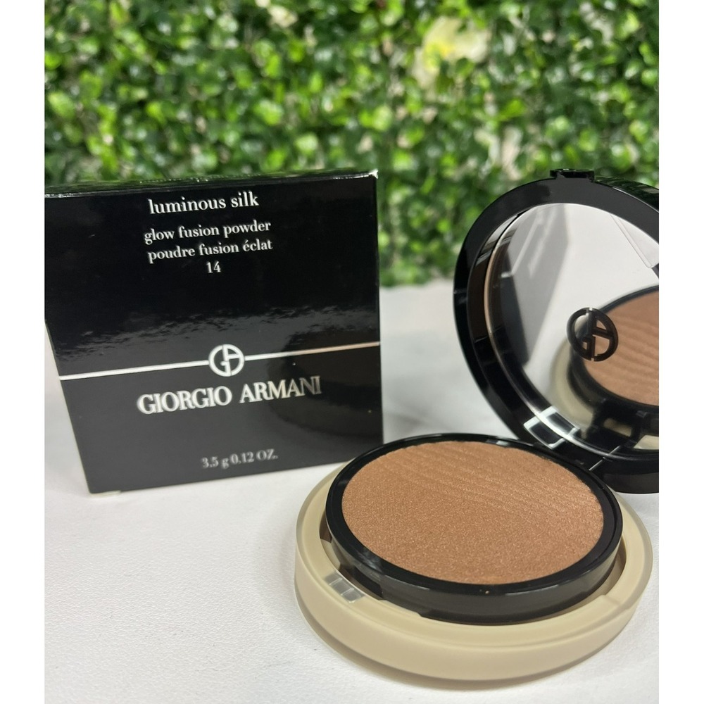 GIORGIO ARMANI Luminous Silk Glow Fusion Powder # 14 ~ 0.12 oz - NEW IN BOX